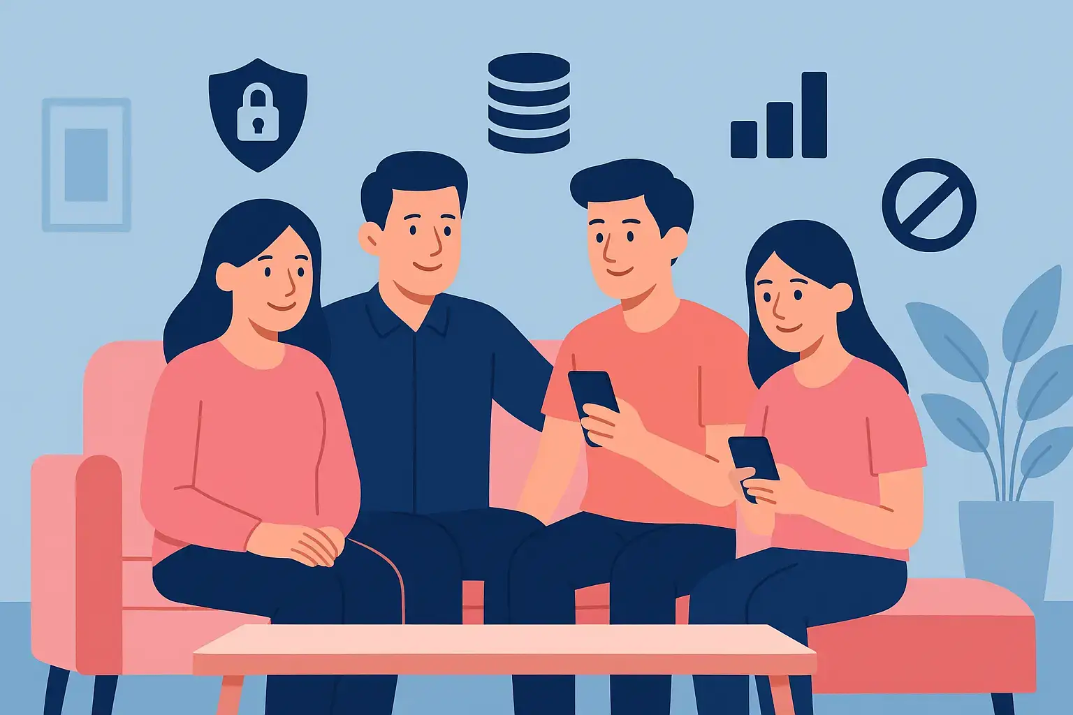 Parents rassurés par l'utilisation sécurisée et les fonctionnalités offertes par Flexee Pay